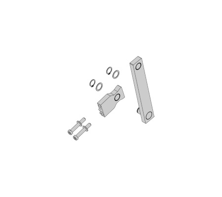B614 ВТОРОЙ РЫЧАГ С ВТУЛКАМИ